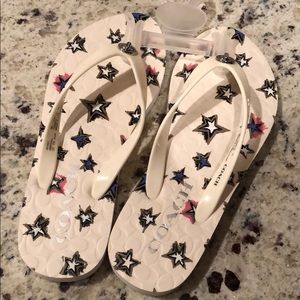 NEW Coach flip flops